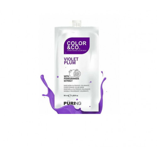 Color&Co. maska VIOLET 50ml PURING